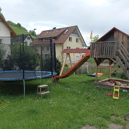 Ferienwohnung Wiesenblick 오베르하머스바크 외부 사진