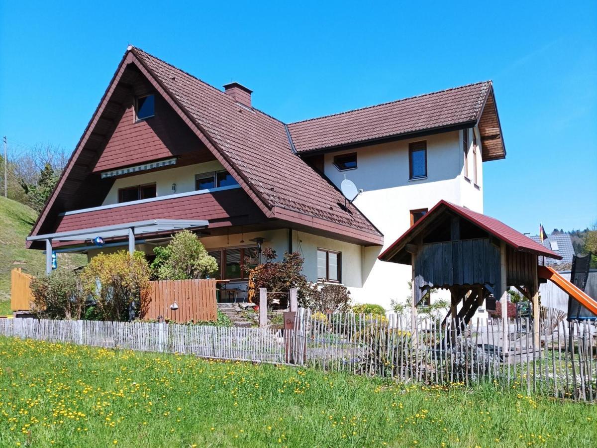 Ferienwohnung Wiesenblick 오베르하머스바크 외부 사진