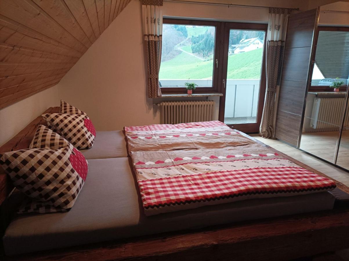 Ferienwohnung Wiesenblick 오베르하머스바크 외부 사진