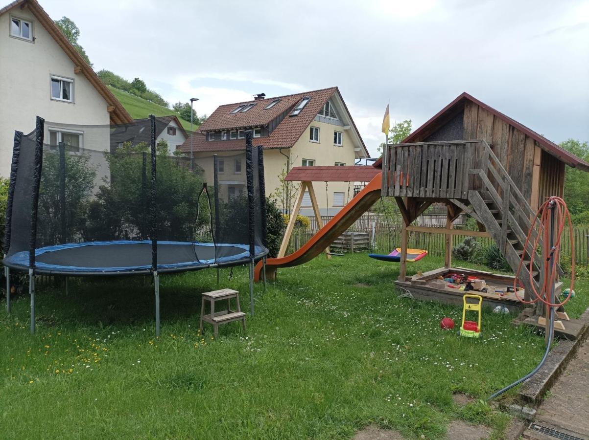 Ferienwohnung Wiesenblick 오베르하머스바크 외부 사진